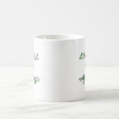 Personalisiert Wedding Bridesmaid Eukalyptus Kaffeetasse (Mittel)