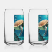 Personalisiert Wedding Champagne Flutes - Elegant  Dosenglas (Rechts)