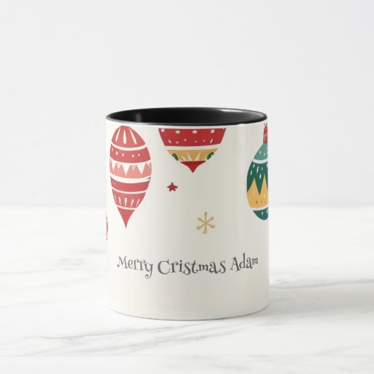 Personalisiert Weihnachten 11 oz Tasse - individui (Zentrum)