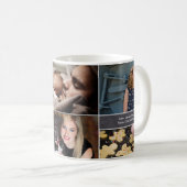 Personalisiert, Weihnachten, Collage 6 Fotos, Skih Kaffeetasse (VorderseiteRechts)