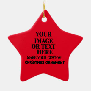 Personalisiert Weihnachten Keramik Ornament