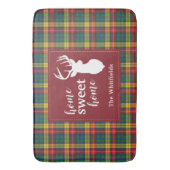 Personalisiert Weihnachten Tartan Clan Buchanan Ka Badematte (Vorderseite Vertikal)