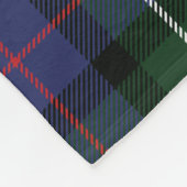 Personalisiert Weihnachten Tartan Clan MacKenzie K Fleecedecke (Ecke)