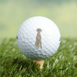 Personalisiert Weimaraner Golfball