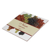 Personalisiert Wein Grosse Weinstrasse Fliese (Seite)