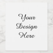 Personalisiert Weinetikett (Einzelnes Label)