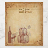 personalisiert weinetikett (Einzelnes Label)