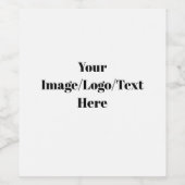 Personalisiert Weinetikett (Einzelnes Label)