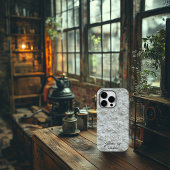 Personalisiert weiß bestickt mit Zitat Case-Mate iPhone Hülle