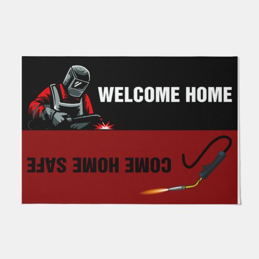 Personalisiert Welcome Welder Doormat Fußmatte (Vorderseite)