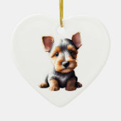 Personalisiert Welsh Terrier Welppy Keramik Ornament (Vorne)