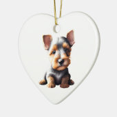 Personalisiert Welsh Terrier Welppy Keramik Ornament (Links)