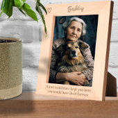 Personalisiert, wenn die Liebe Sie hier Behalten h Geätzte Rahmen