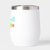 Personalisiert werden bald gut Nachricht Blumenwei (Rückseite)