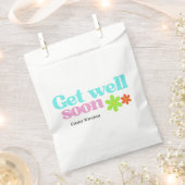 Personalisiert werden bald gut Nachricht Blumenwei Geschenktütchen (Ausgeschnitten)