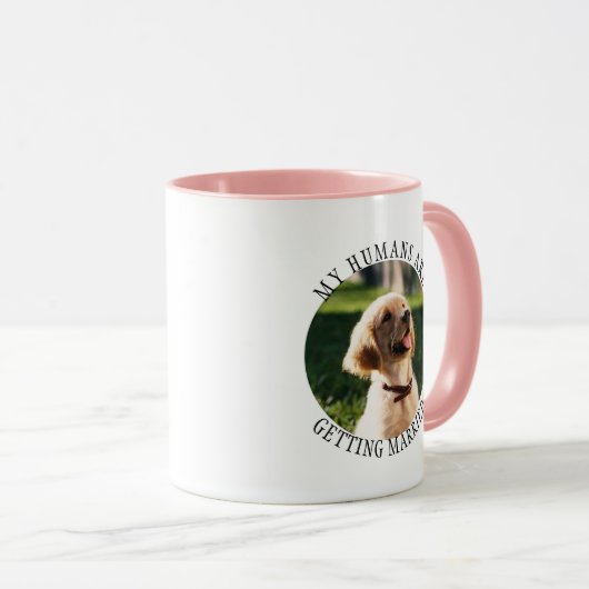 Personalisiert werden meine Leute heiraten Engagem Tasse (VorderseiteRechts)