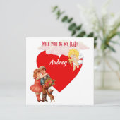 Personalisiert werden Sie meine Kupiden-Engel-Wolk (Stehend Vorderseite)