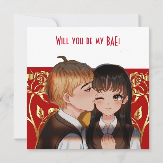 Personalisiert werden Sie meine rustikale Rose-Kar (Vorderseite)