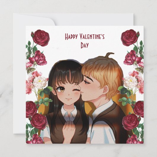 Personalisiert werden Sie meine rustikale Rose-Kar (Rückseite)