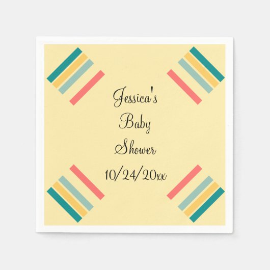 Personalisiert werden wir beachy serviette (Vorderseite)