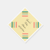 Personalisiert werden wir beachy serviette (Ecke)