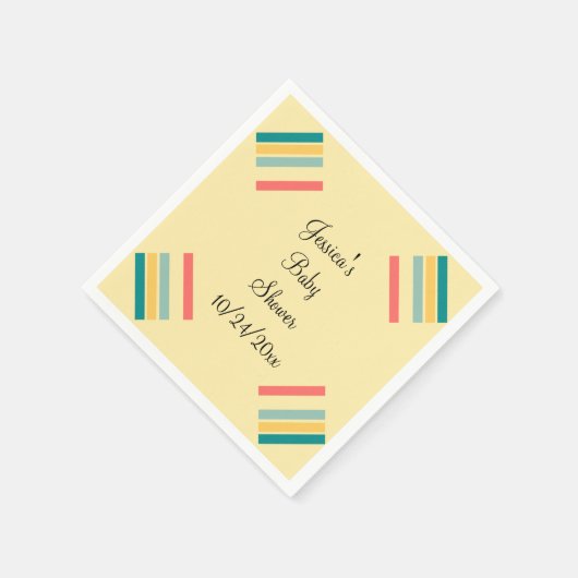 Personalisiert werden wir beachy serviette (Ecke)