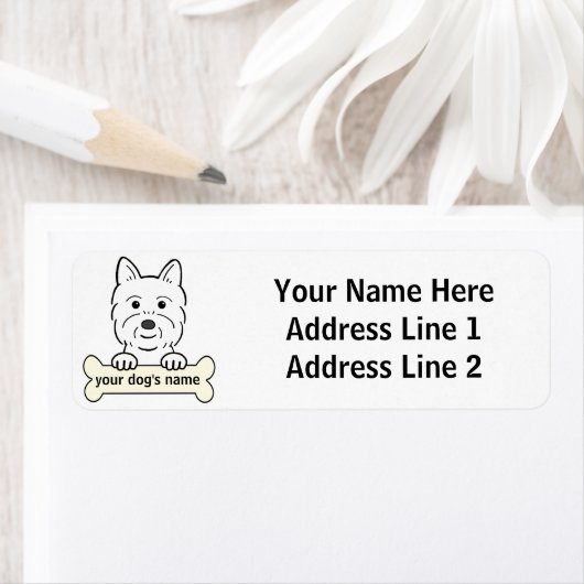 Personalisiert Westie (Insitu)