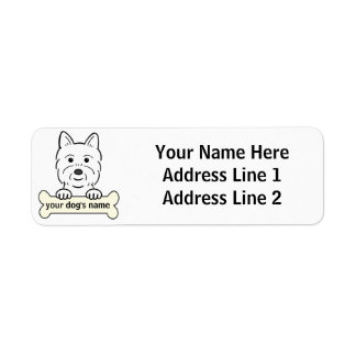 Personalisiert Westie