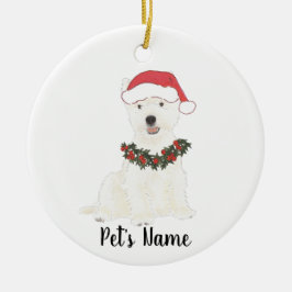 Personalisiert Westie Westie Highland Terrier Keramik Ornament