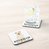 Personalisiert Wheaten Terrier Getränkeuntersetzer (Rechte Seite)