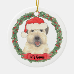 Personalisiert Wheaten Terrier Keramik Ornament