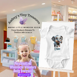 Personalisiert Whimsical Wonders Baby Bodysuit Baby Strampler