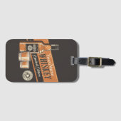 Personalisiert Whiskey Liquor Flasche Western Bar Gepäckanhänger (Vorderseite (Horizontal))