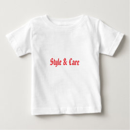 Personalisiert White Baby Fine Jersey T - Shirt