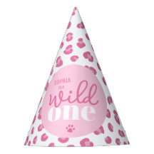 Personalisiert Wild One Girl 1. Geburtstag