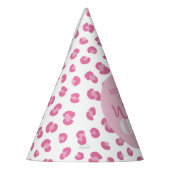 Personalisiert Wild One Girl 1. Geburtstag Partyhütchen (Links)