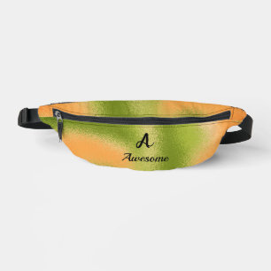 Personalisiert Wild Rusty Olive Green Bauchtasche