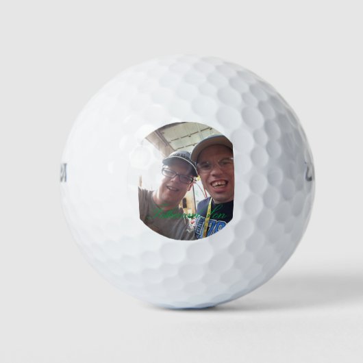 Personalisiert Wilson Golf Balls Golfball (Vorderseite)