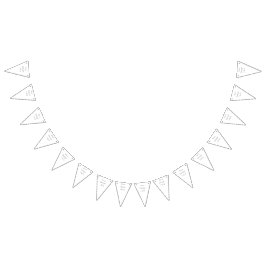 Personalisiert Wimpelkette