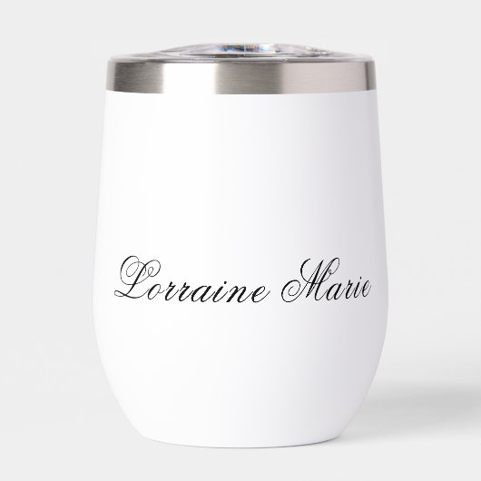 Personalisiert Wine Tumbler (Vorderseite)