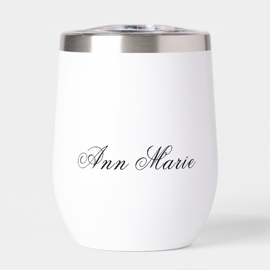 Personalisiert Wine Tumbler (Vorderseite)
