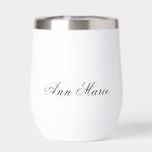 Personalisiert Wine Tumbler (Rückseite)