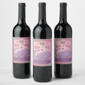 Personalisiert Winosaurier Weinetikett (Flaschen)