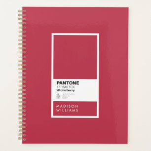 Personalisiert Winterberry Red Notebook   Custom Planer