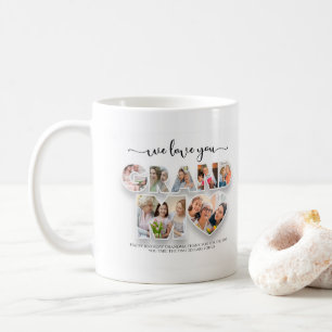 Personalisiert Wir Liebe Sie Collage Oma Tasse