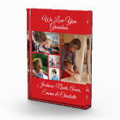 Personalisiert Wir Liebe Sie Oma | Red 5 Foto (Rechts)