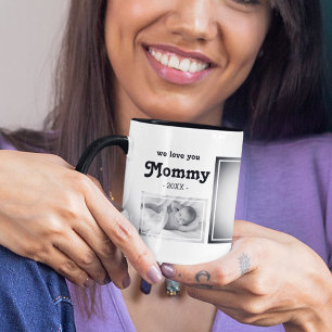 Personalisiert wir lieben dich Mama Tasse