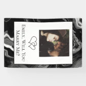 Personalisiert wirst du mich heiraten banner (Horizontal)