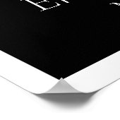 Personalisiert wirst du mich heiraten poster (Ecke)