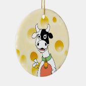 Personalisiert Wisconsin Chef Funny Christmas Keramik Ornament (Rechts)